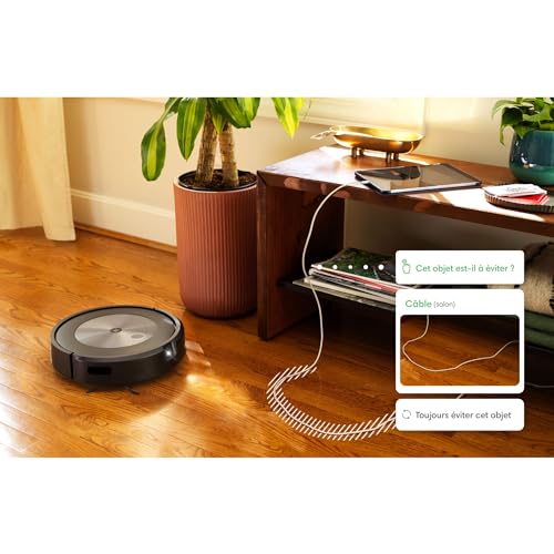 iRobot Roomba® j7+ Connected Robot Vacuum Cleaner with Self-Emptying System