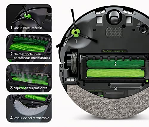 iRobot Roomba® j7+ Connected Robot Vacuum Cleaner with Self-Emptying System