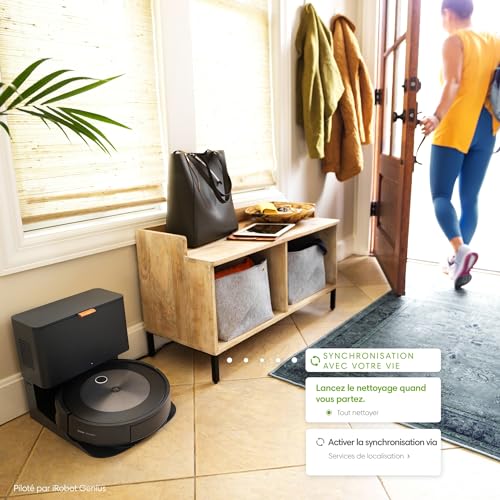 iRobot Roomba® j7+ Connected Robot Vacuum Cleaner with Self-Emptying System