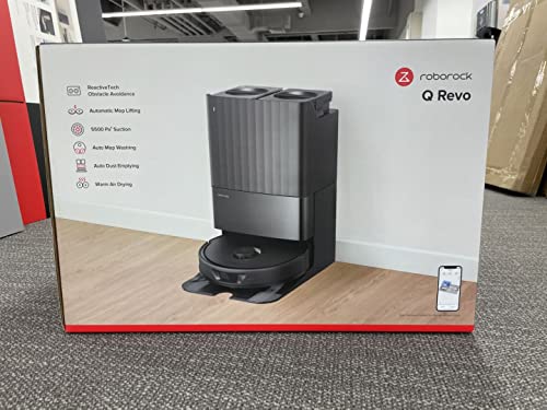 Roborock Qrevo S Set Robot Vacuum Cleaner HyperForce 7000Pa with Anti-Tangle Rubber Brush