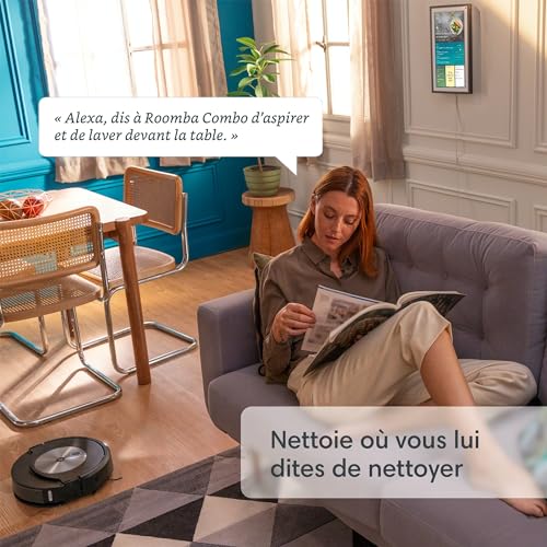 iRobot Roomba® j7+ Connected Robot Vacuum Cleaner with Self-Emptying System