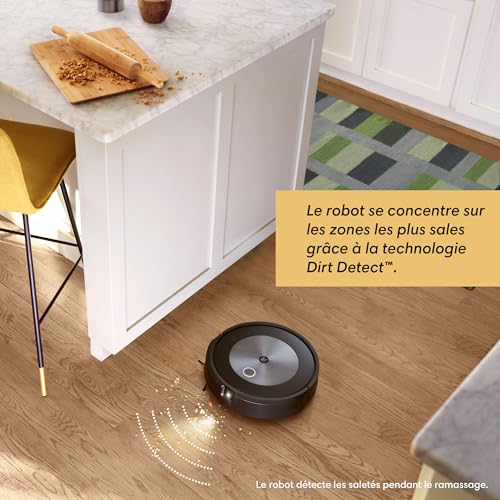 iRobot Roomba® j7+ Connected Robot Vacuum Cleaner with Self-Emptying System