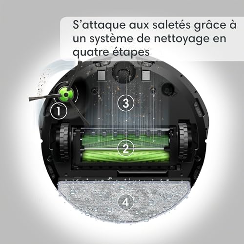 iRobot Roomba® j7+ Connected Robot Vacuum Cleaner with Self-Emptying System