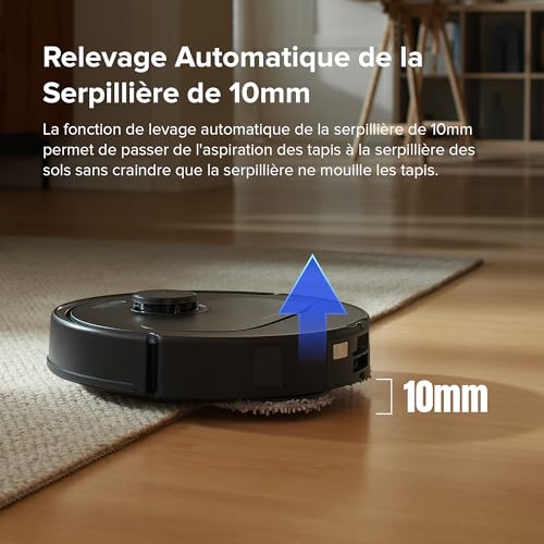 Roborock Qrevo S Set Robot Vacuum Cleaner HyperForce 7000Pa with Anti-Tangle Rubber Brush