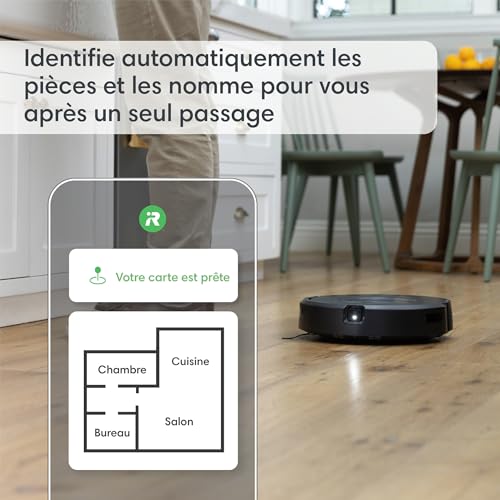 iRobot Roomba® j7+ Connected Robot Vacuum Cleaner with Self-Emptying System