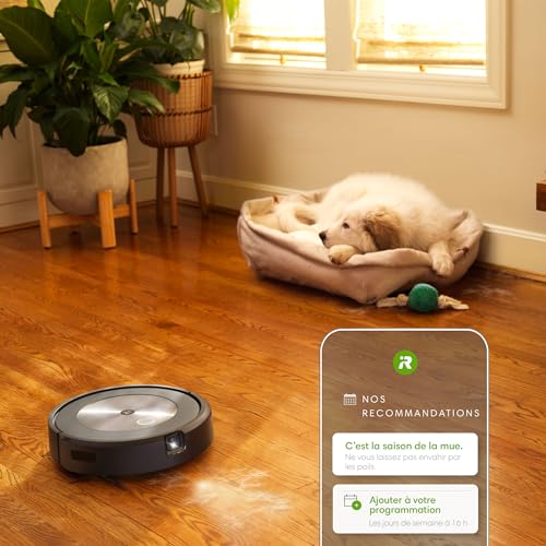 iRobot Roomba® j7+ Connected Robot Vacuum Cleaner with Self-Emptying System