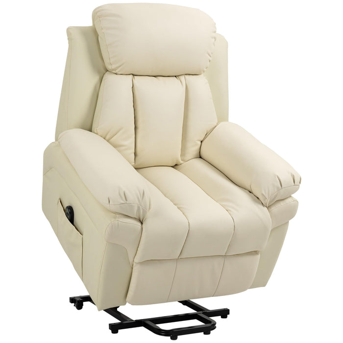 Electric Relaxation Chair Reclining Lift Chair with Adjustable Footrest