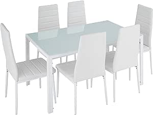 Valair Contemporary set of dining table and chairs