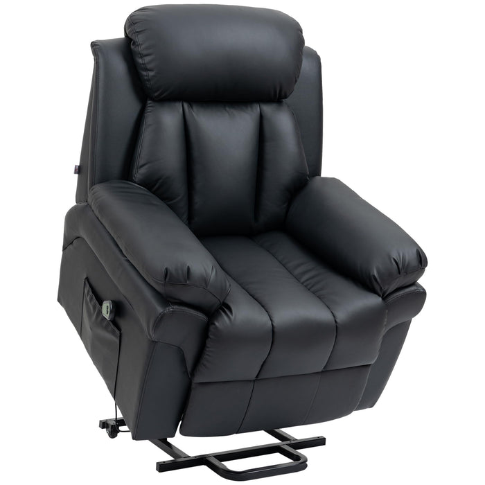 Electric Relaxation Chair Reclining Lift Chair with Adjustable Footrest