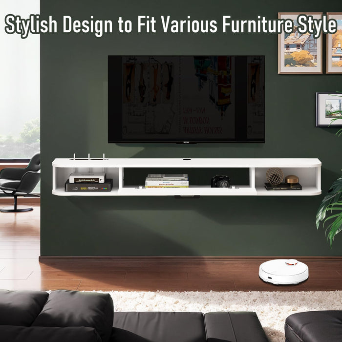 NEW !!! Design Floating TV shelf