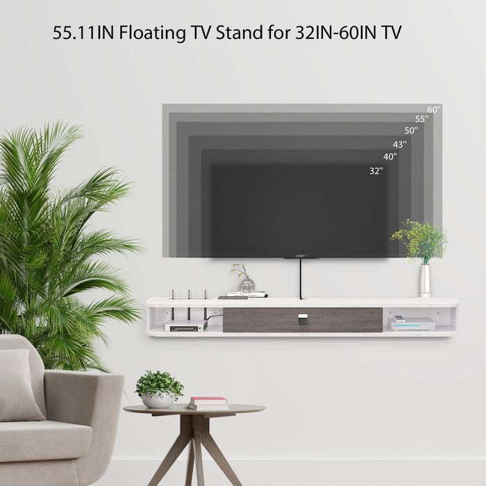 NEW !!! Design Floating TV shelf