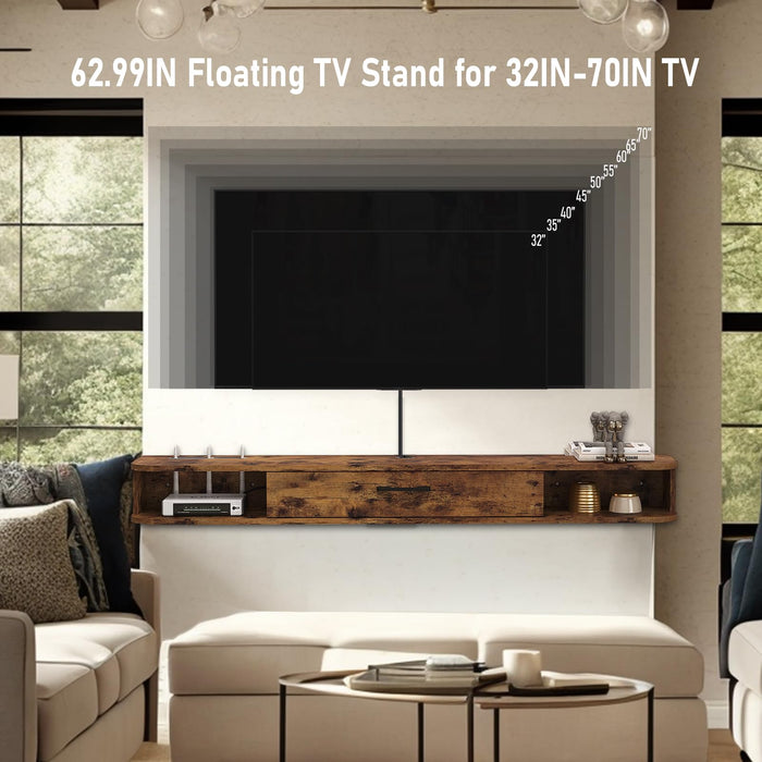 NEW !!! Design Floating TV shelf