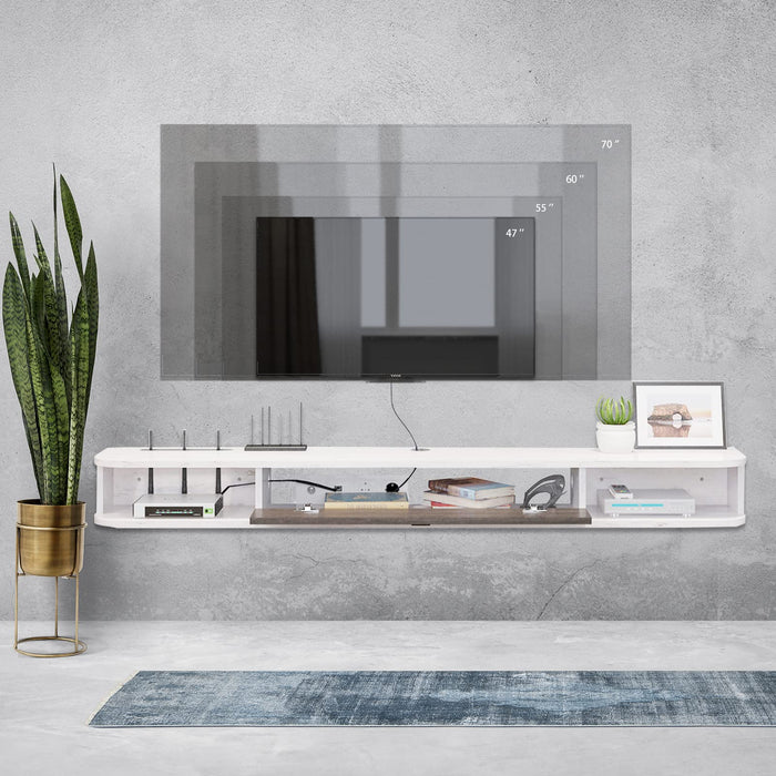 NEW !!! Design Floating TV shelf