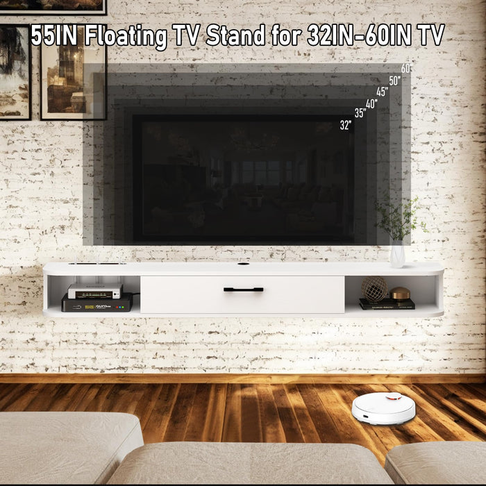 NEW !!! Design Floating TV shelf