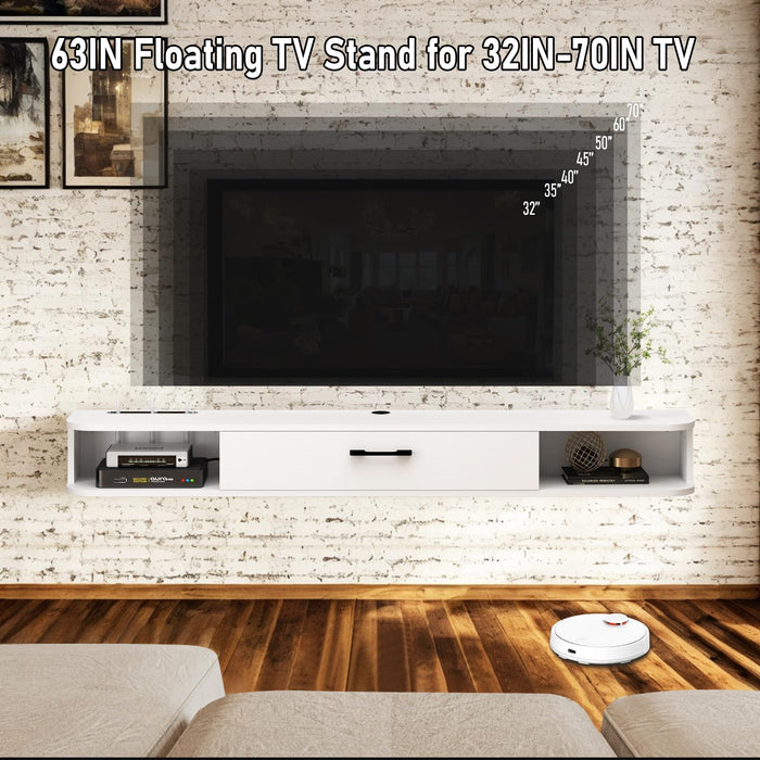 NEW !!! Design Floating TV shelf