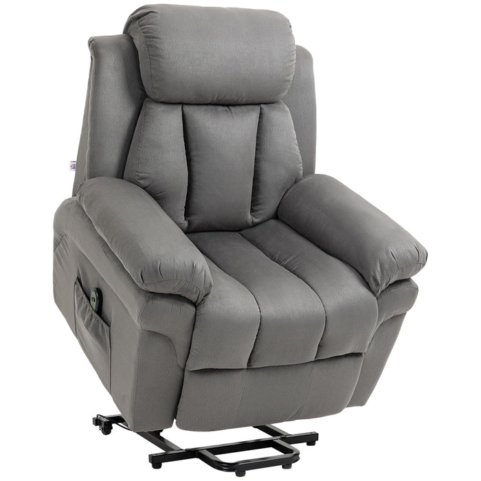 Electric Relaxation Chair Reclining Lift Chair with Adjustable Footrest