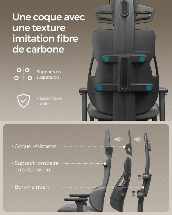 Gaming Chair Imitation Carbon Fiber