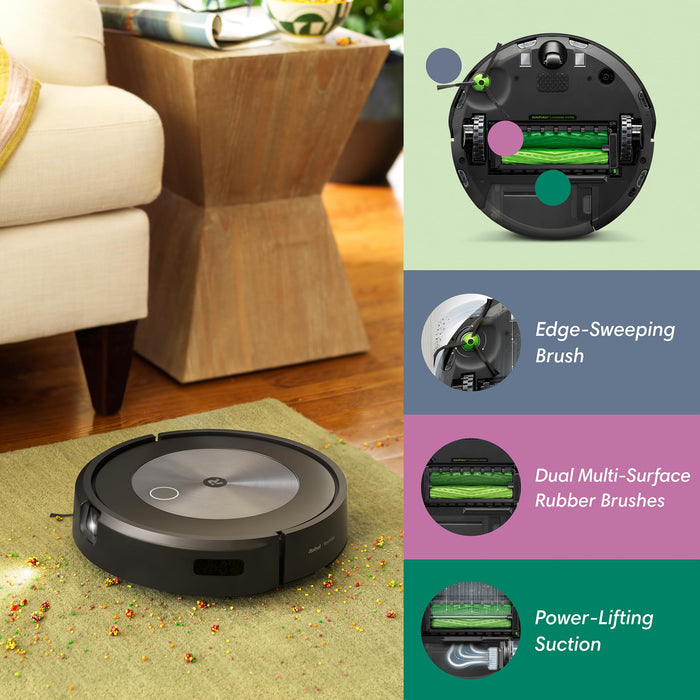 iRobot Roomba® j7+ Connected Robot Vacuum Cleaner with Self-Emptying System