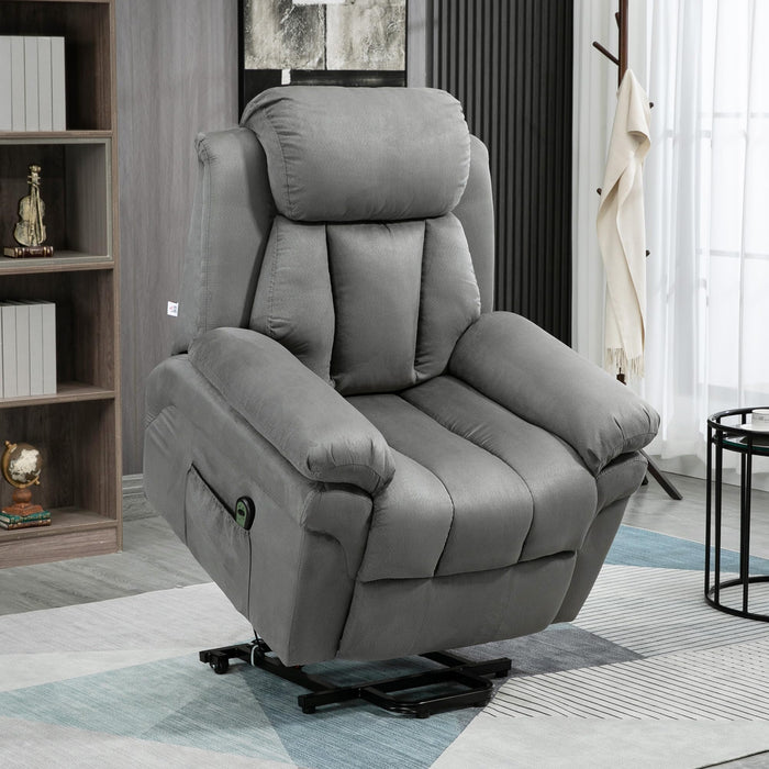 Electric Relaxation Chair Reclining Lift Chair with Adjustable Footrest