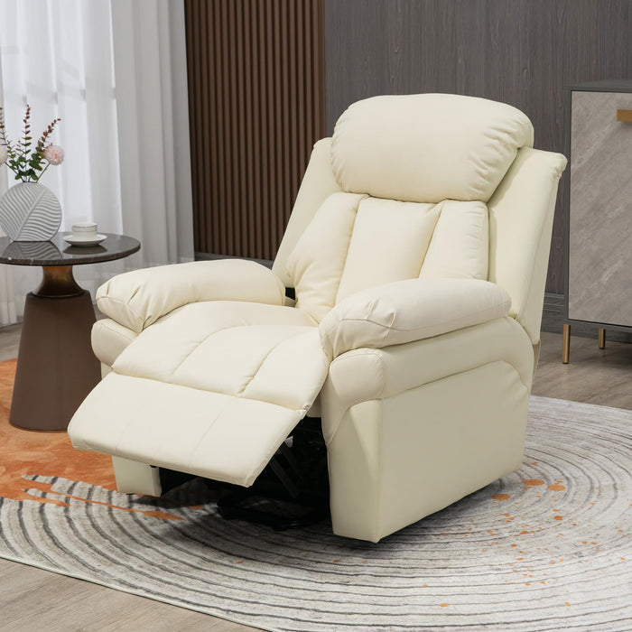 Electric Relaxation Chair Reclining Lift Chair with Adjustable Footrest