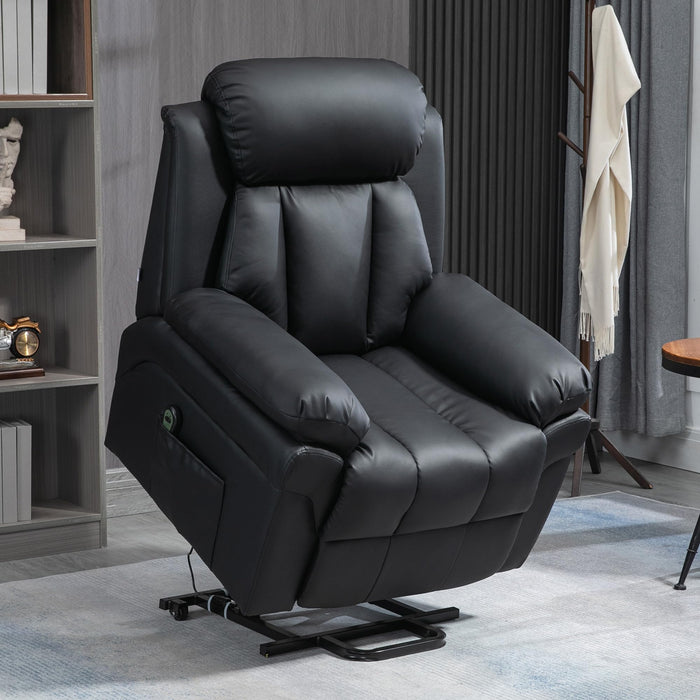 Electric Relaxation Chair Reclining Lift Chair with Adjustable Footrest