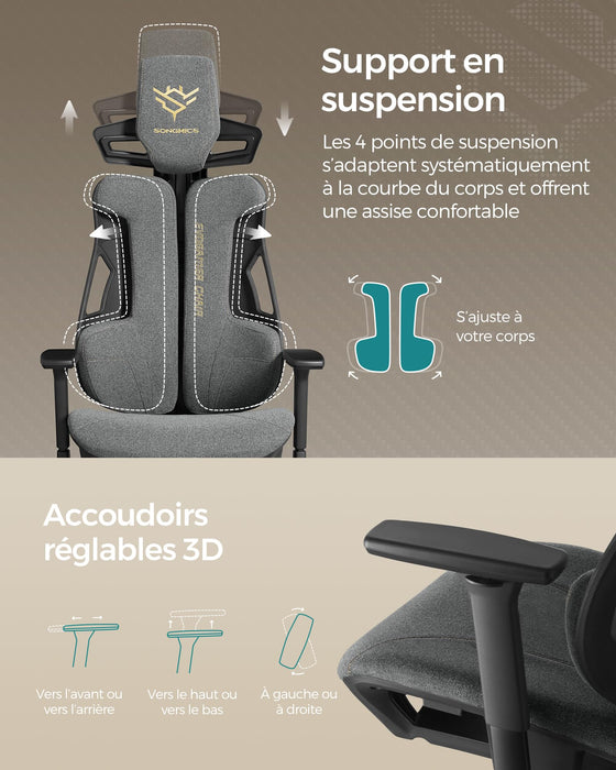 Gaming Chair Imitation Carbon Fiber