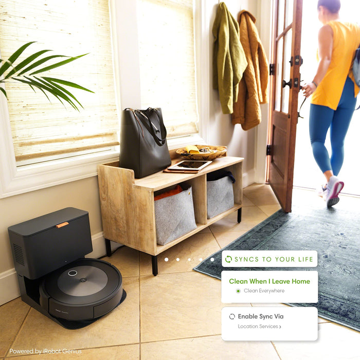 iRobot Roomba® j7+ Connected Robot Vacuum Cleaner with Self-Emptying System